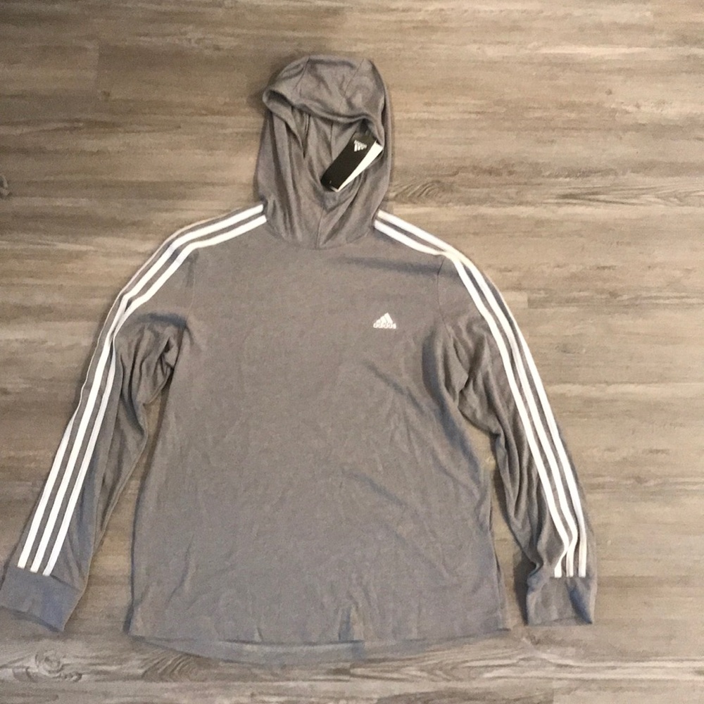 Adidas long sleeve hoodie NWT